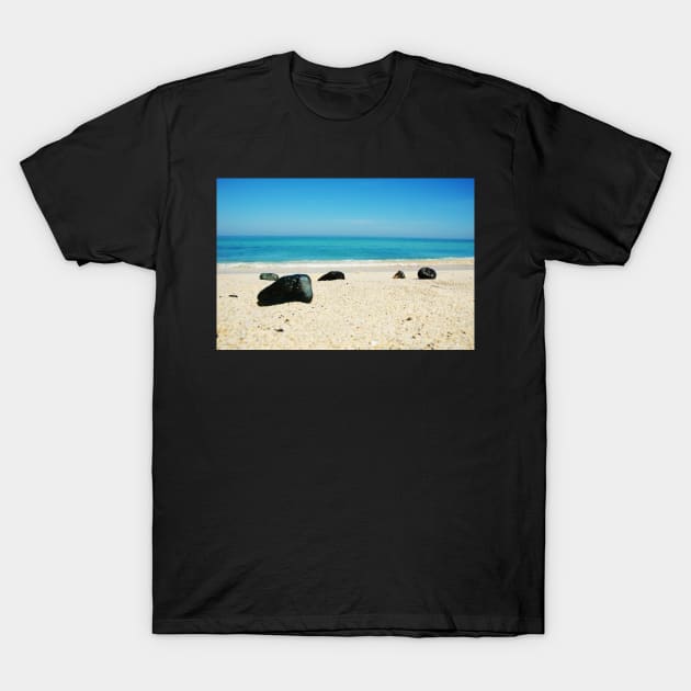 St Ives Pebble Shore T-Shirt by LANStudios